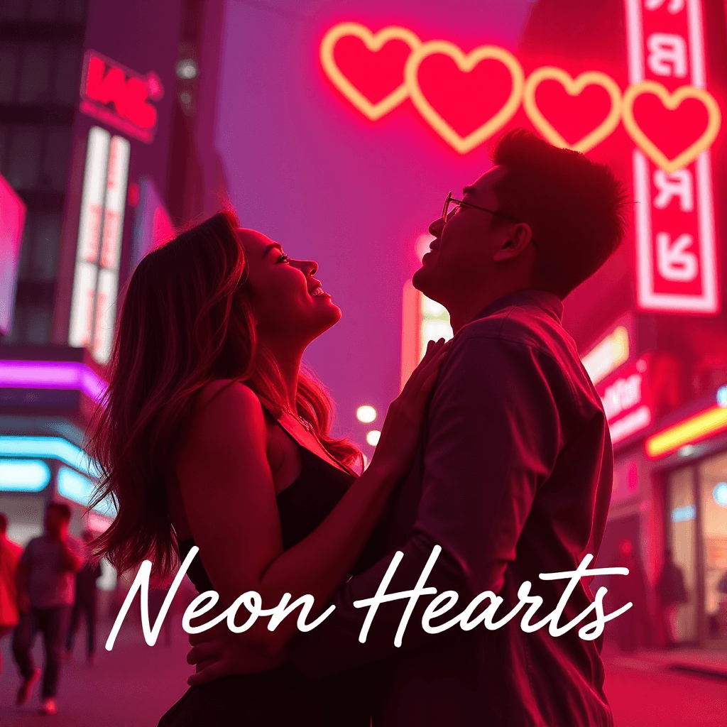 Neon Hearts